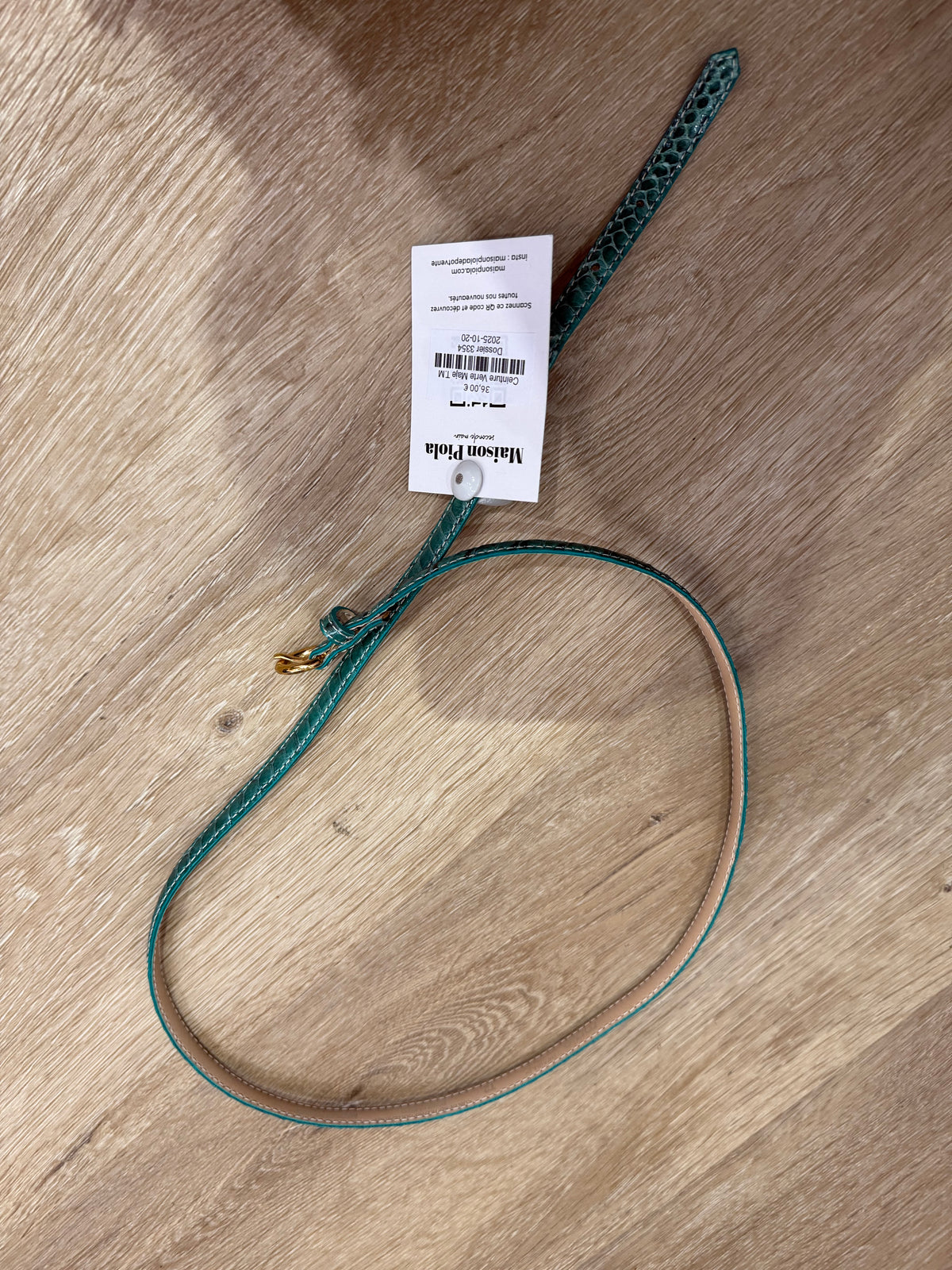 Ceinture Verte Maje T.M