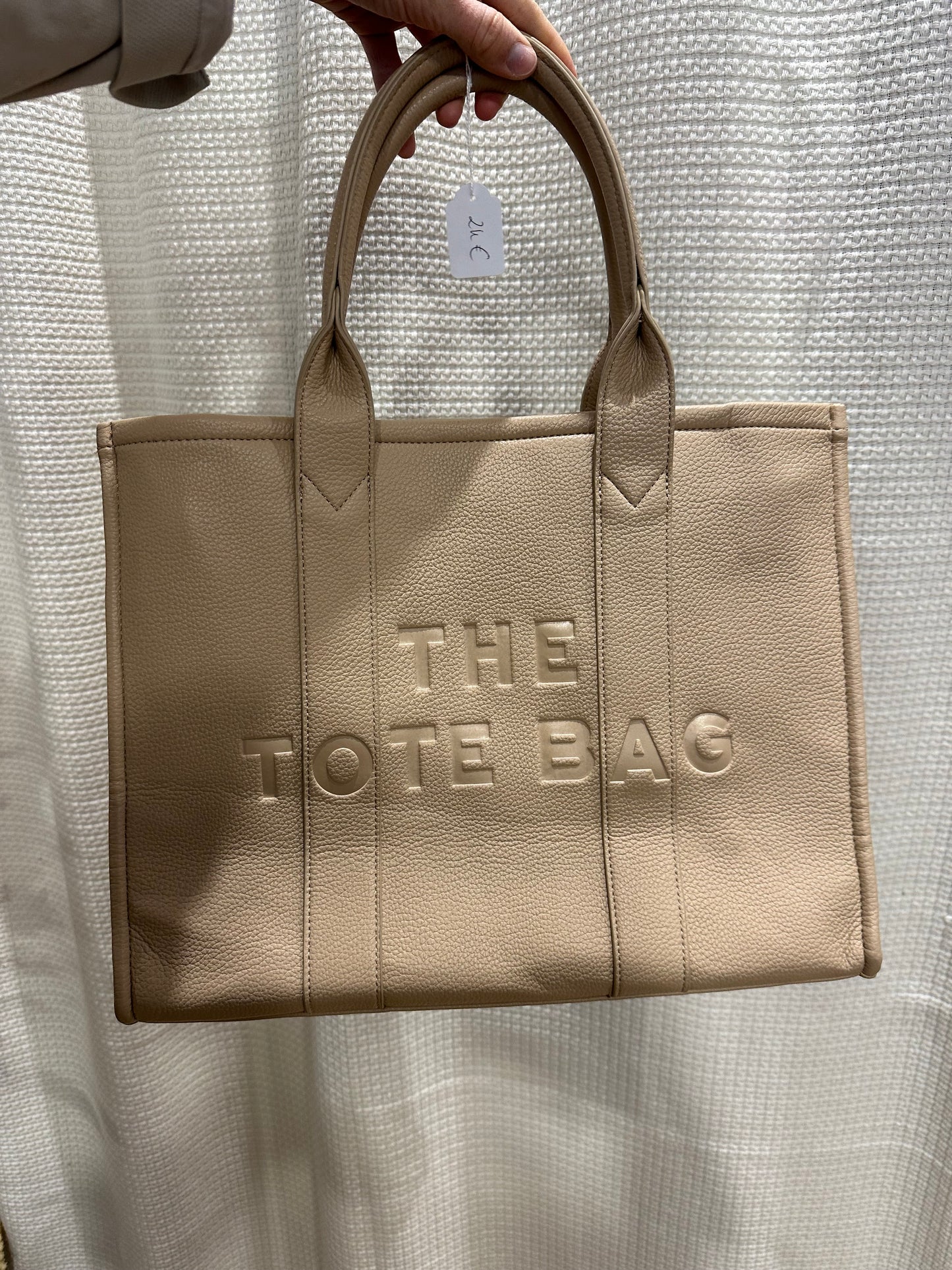 Sac inspiration beige simili cuir