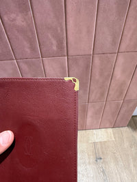 Pocehtte en cuir cartier