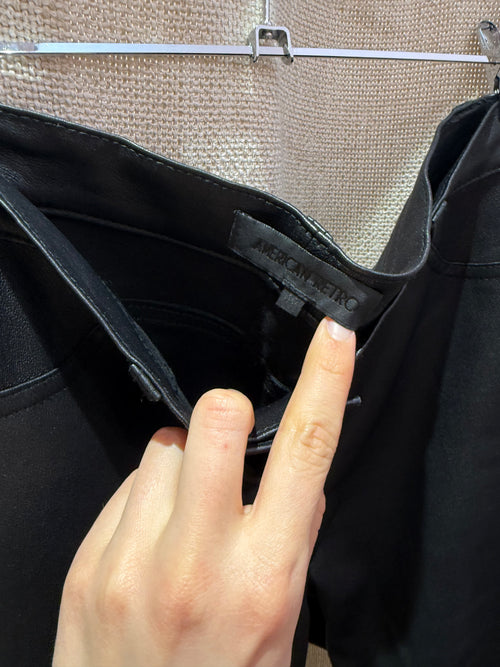 Pantalon en cuir american rétro T.38/40