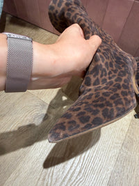 Bottines en cuir léopard Jérôme Dreyfuss T.39 15/09