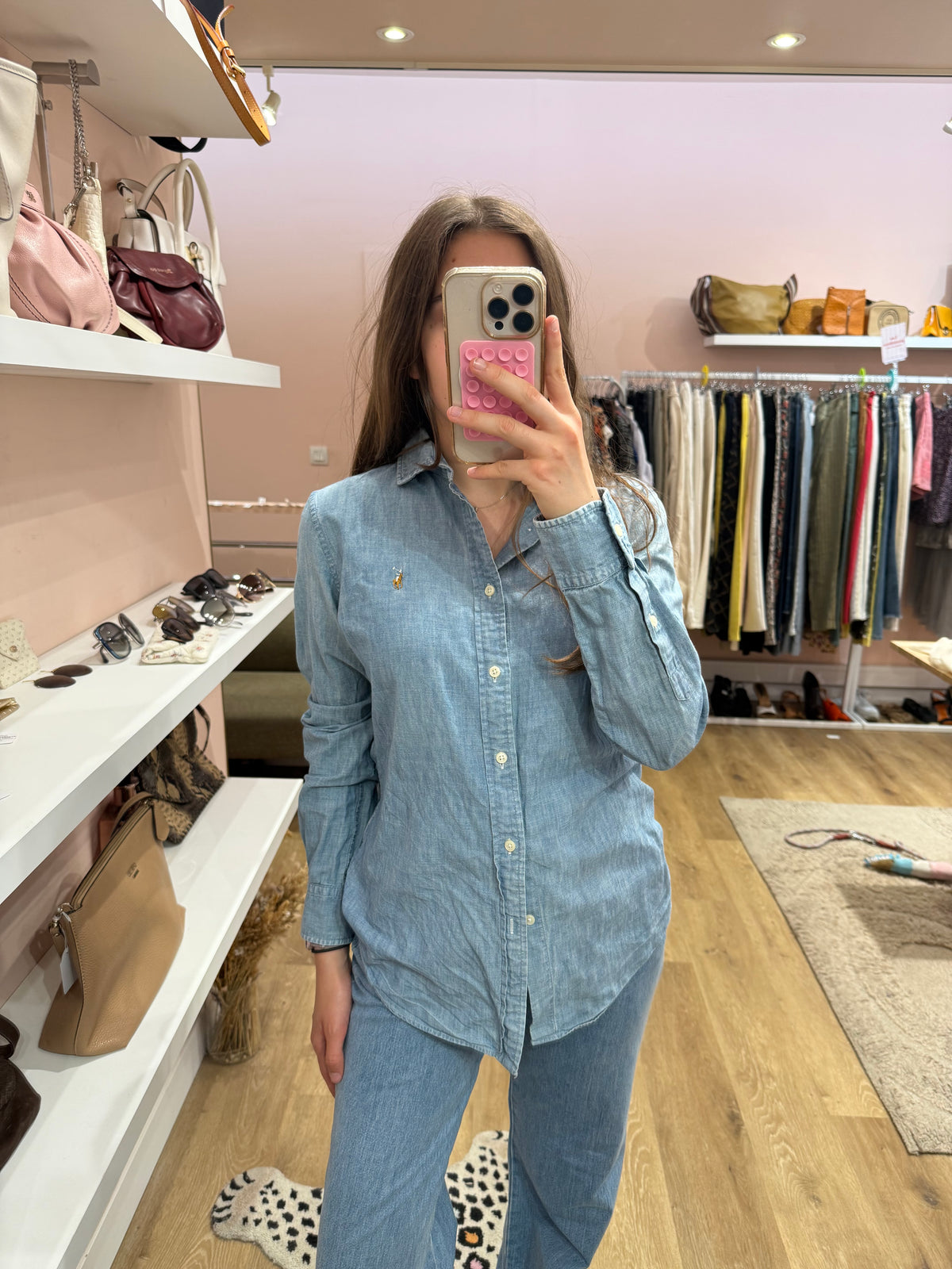 Ralph Lauren Chemise en jean T.S 01/07