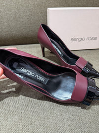 Escarpins noirs Sergio Rossi T.39 01/09