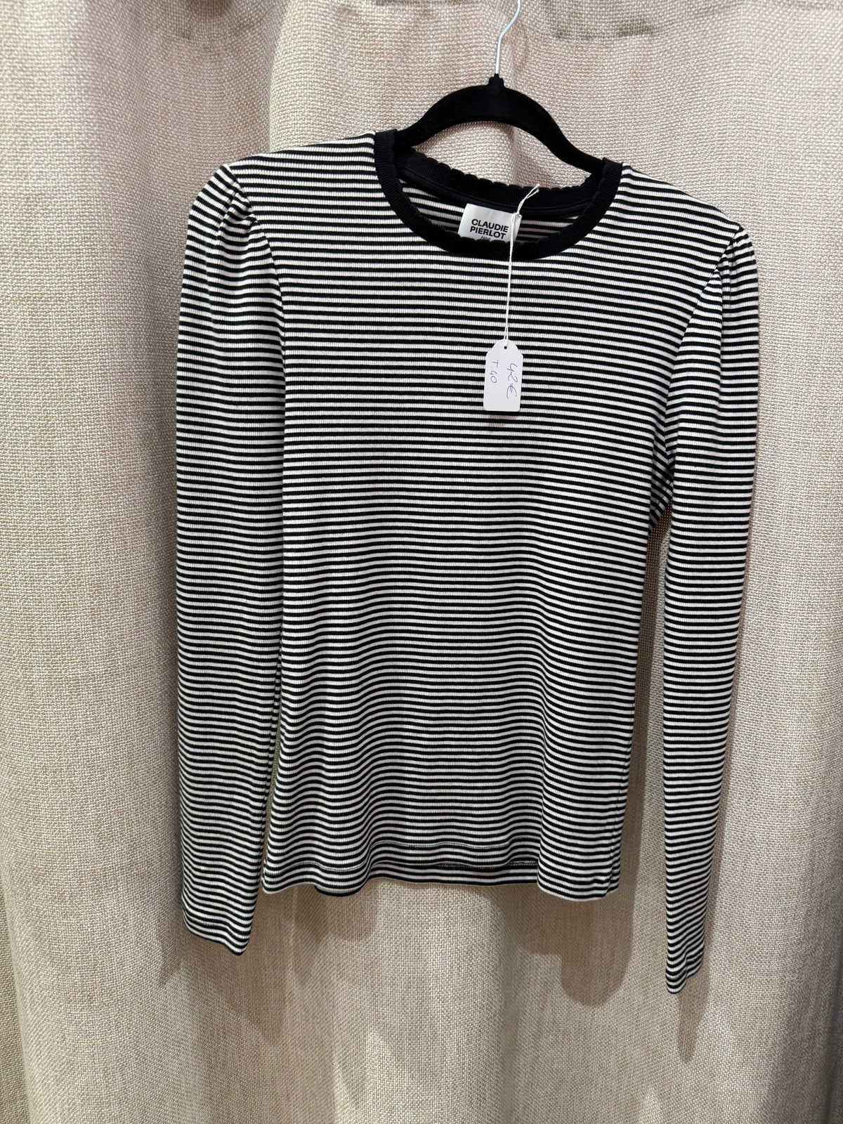 Top Claudie Pierlot rayures t.40