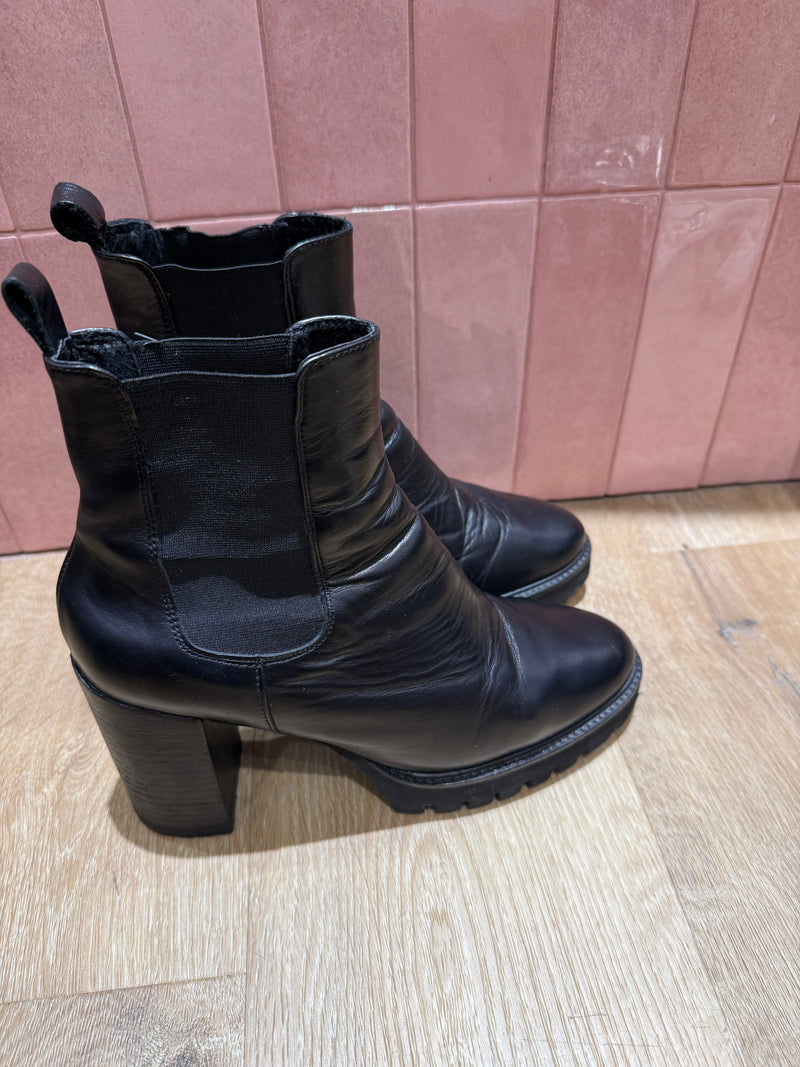 Bottines Noir cuir  T.39