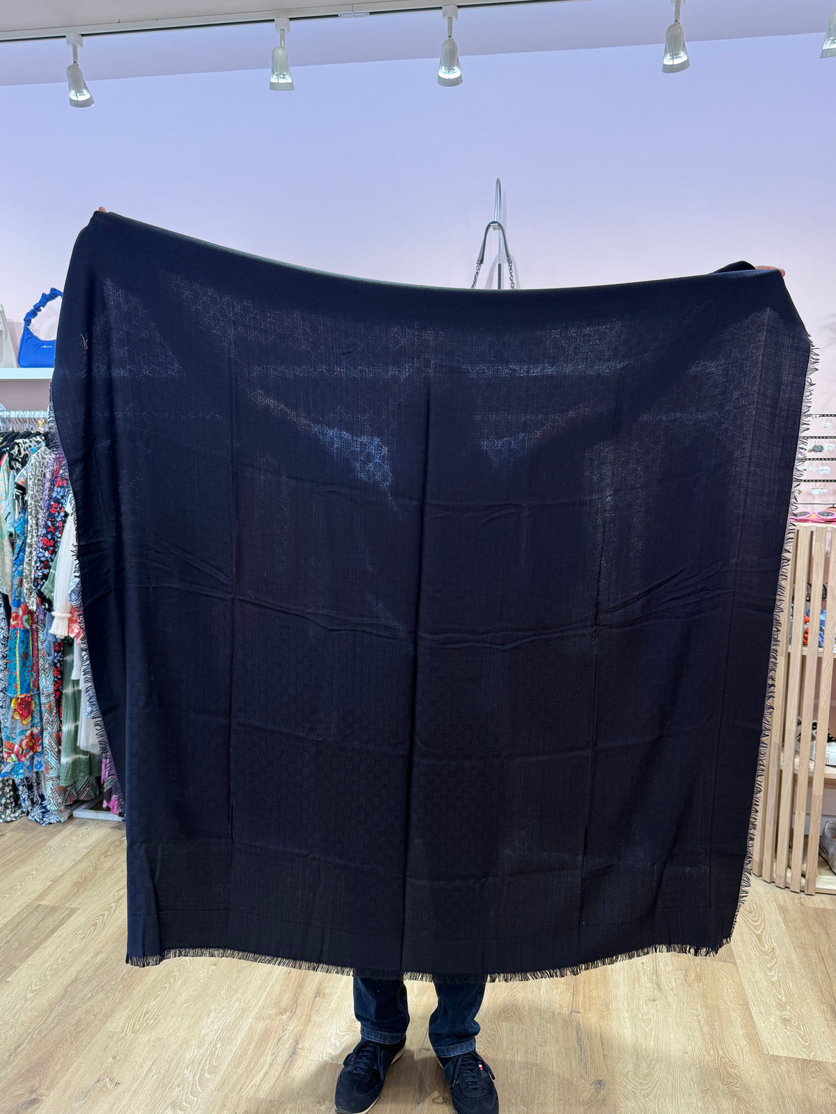 Étole laine et soie Gucci