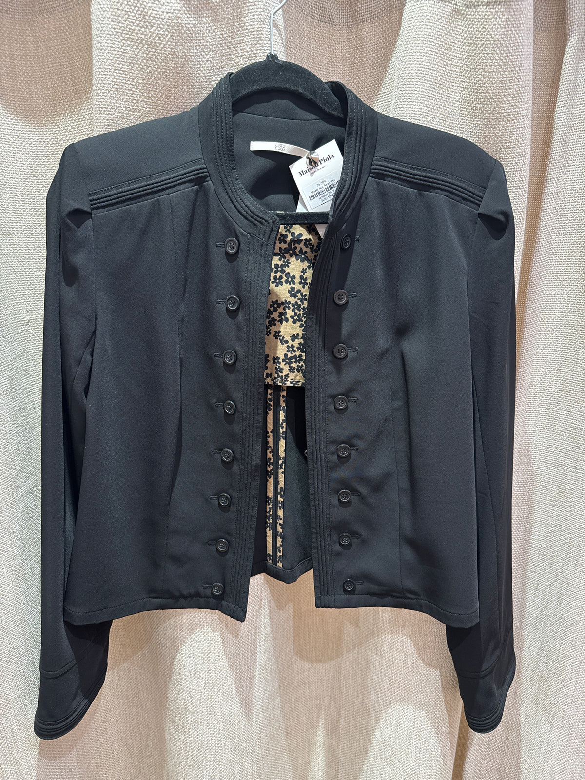 Blazer noir Akac T.M