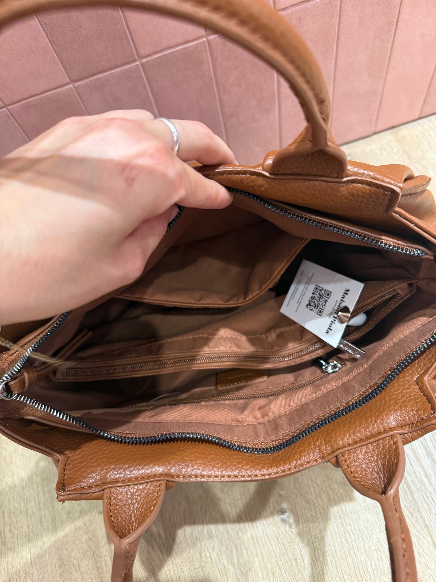 Sac tamaris cuir