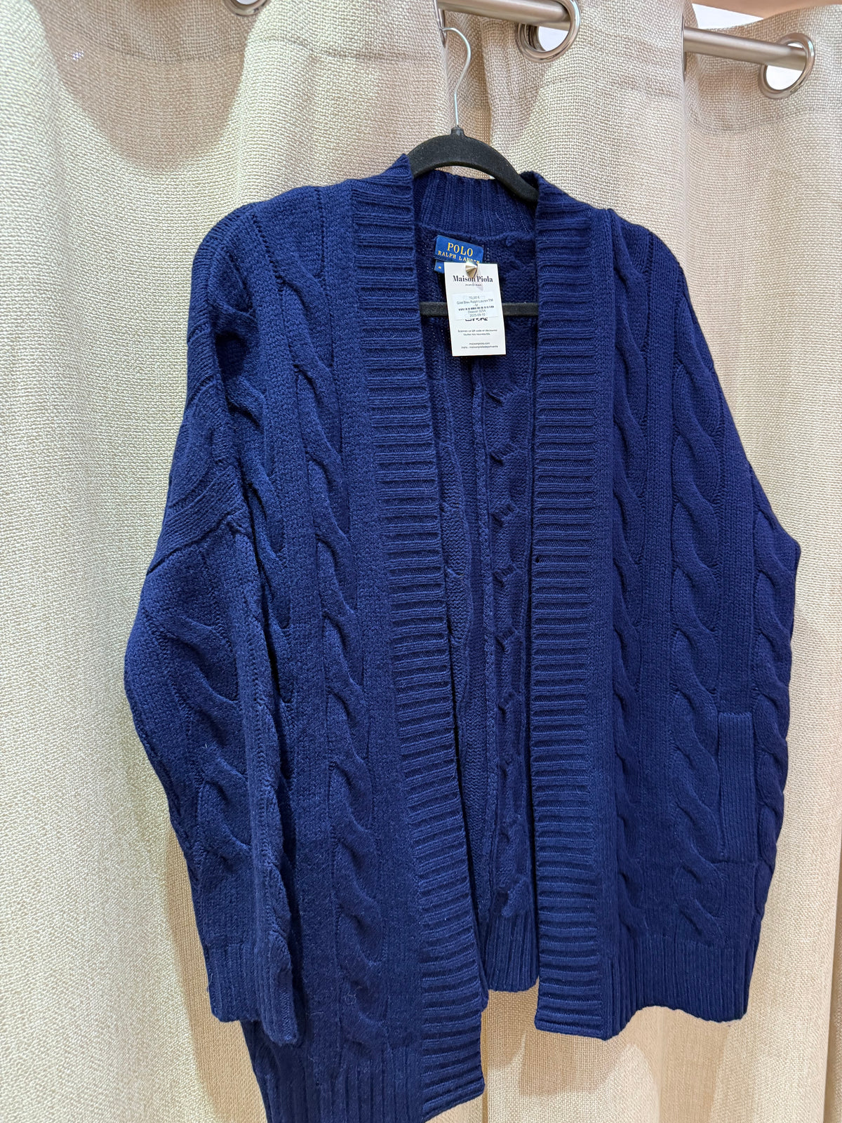 Gilet Bleu Ralph Lauren T.M