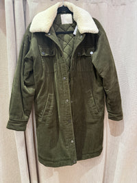 Veste kaki fourrée I.Code T.38/40