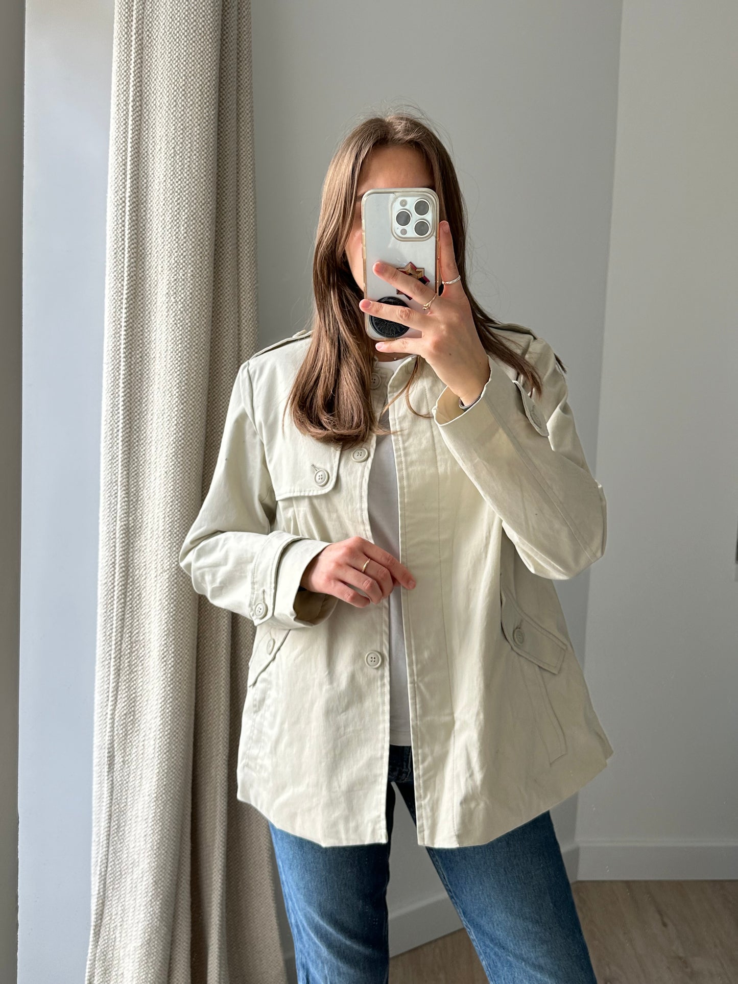 Veste Trench beige T.S