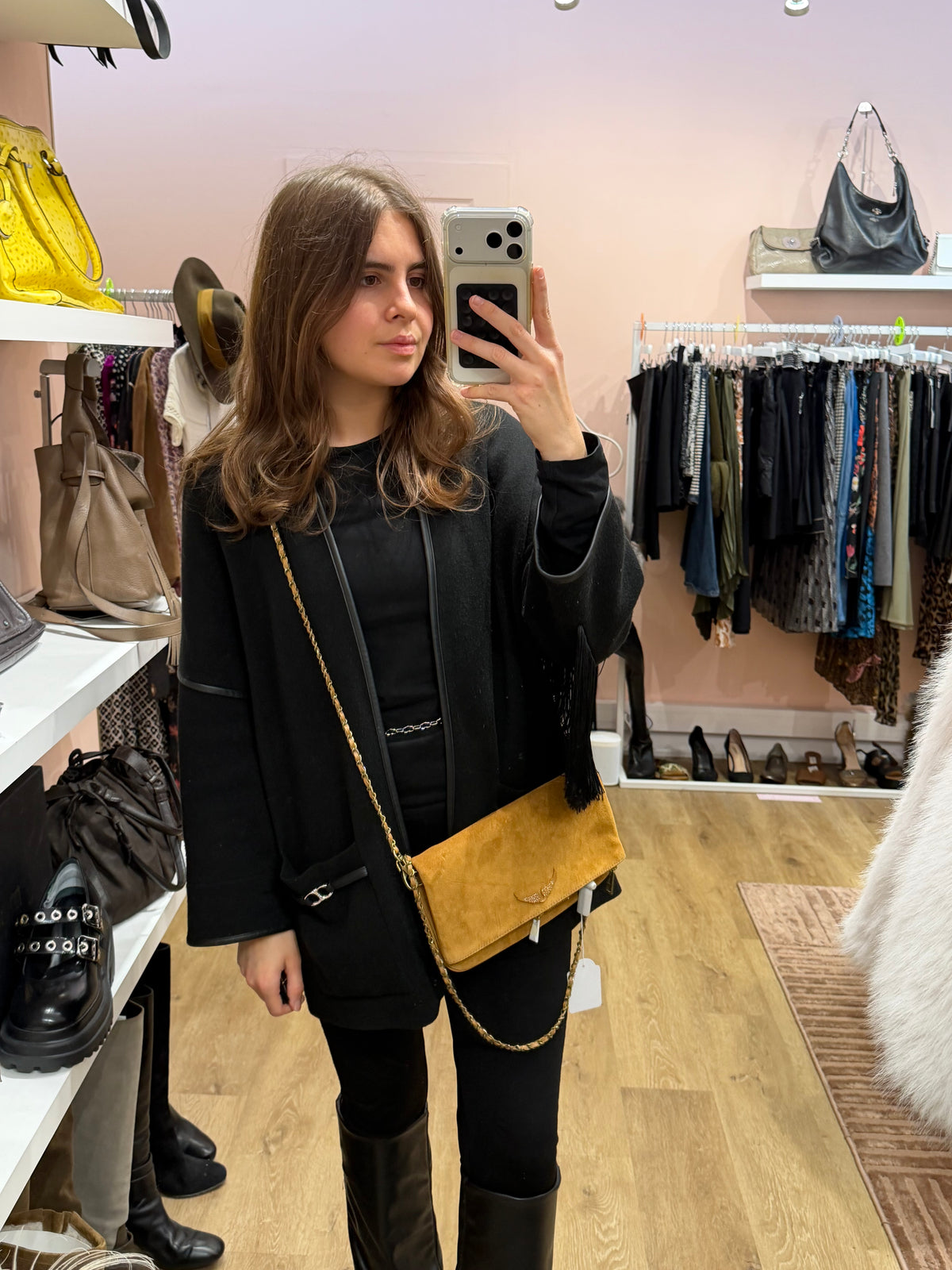 Sac Zadig & Voltaire neuf 17/10 en daim