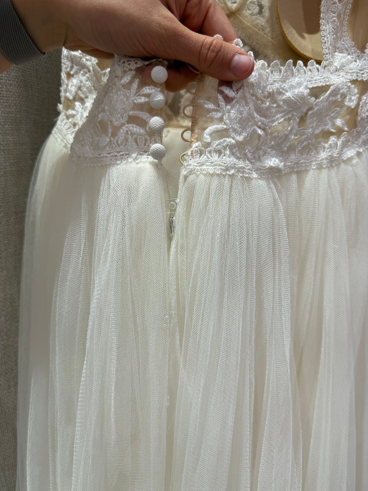 Robe pronovias T.36/38 blanche 10/06