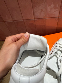 Baskets blanches Hermès T.38 27/08