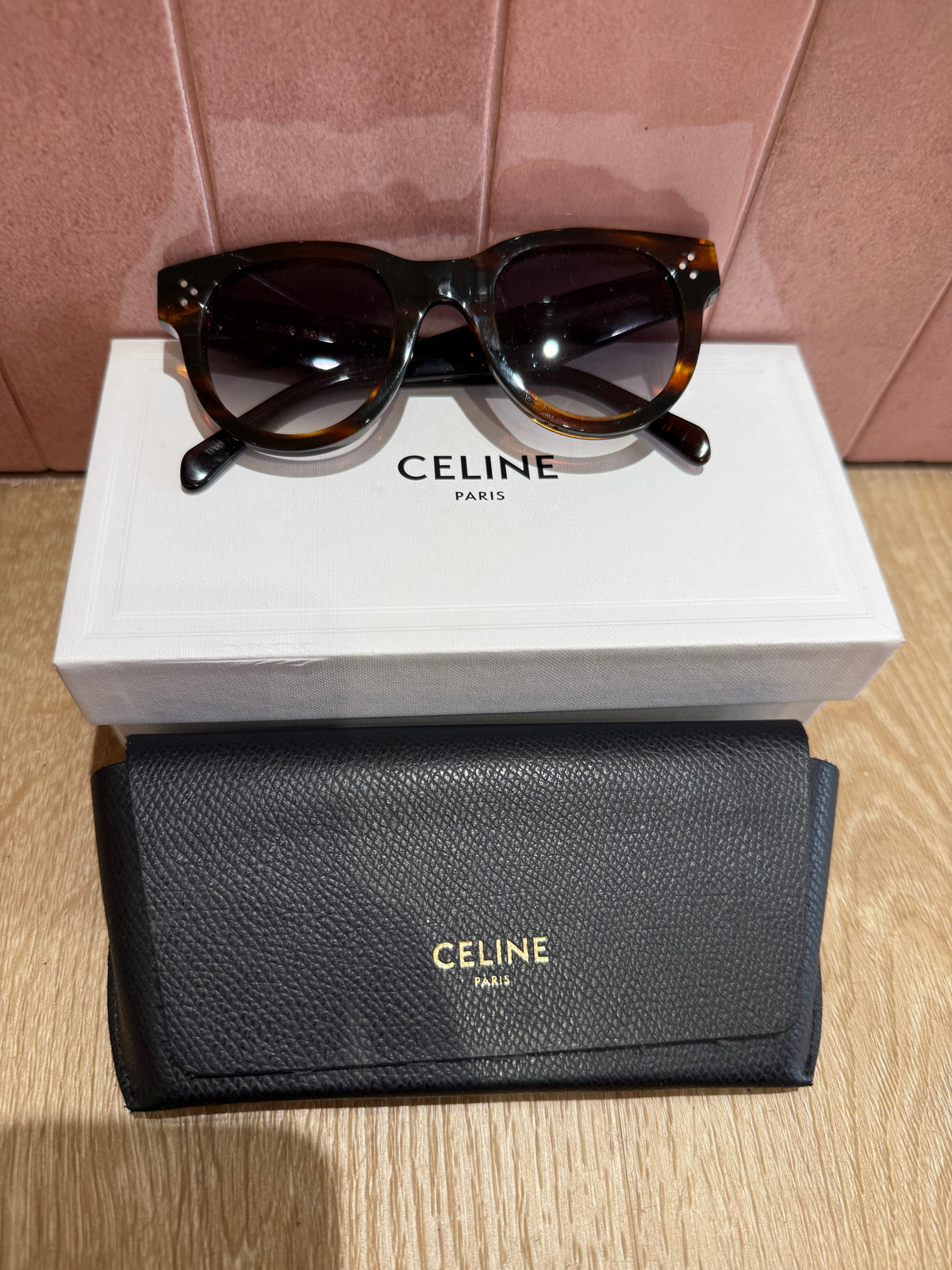 Lunette de soleil Céline Marron 09/06