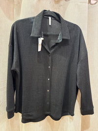 Chemise I.Code noire brillante T.XL