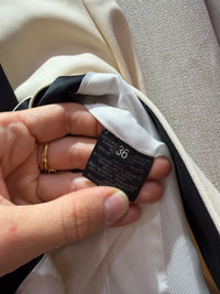 Blazer beige col noir Barbara Bui T.36 30/09