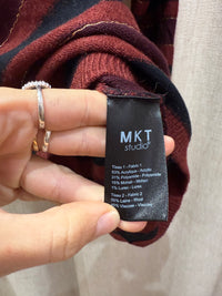 Pull Mkt Noir Rouge T.M/L