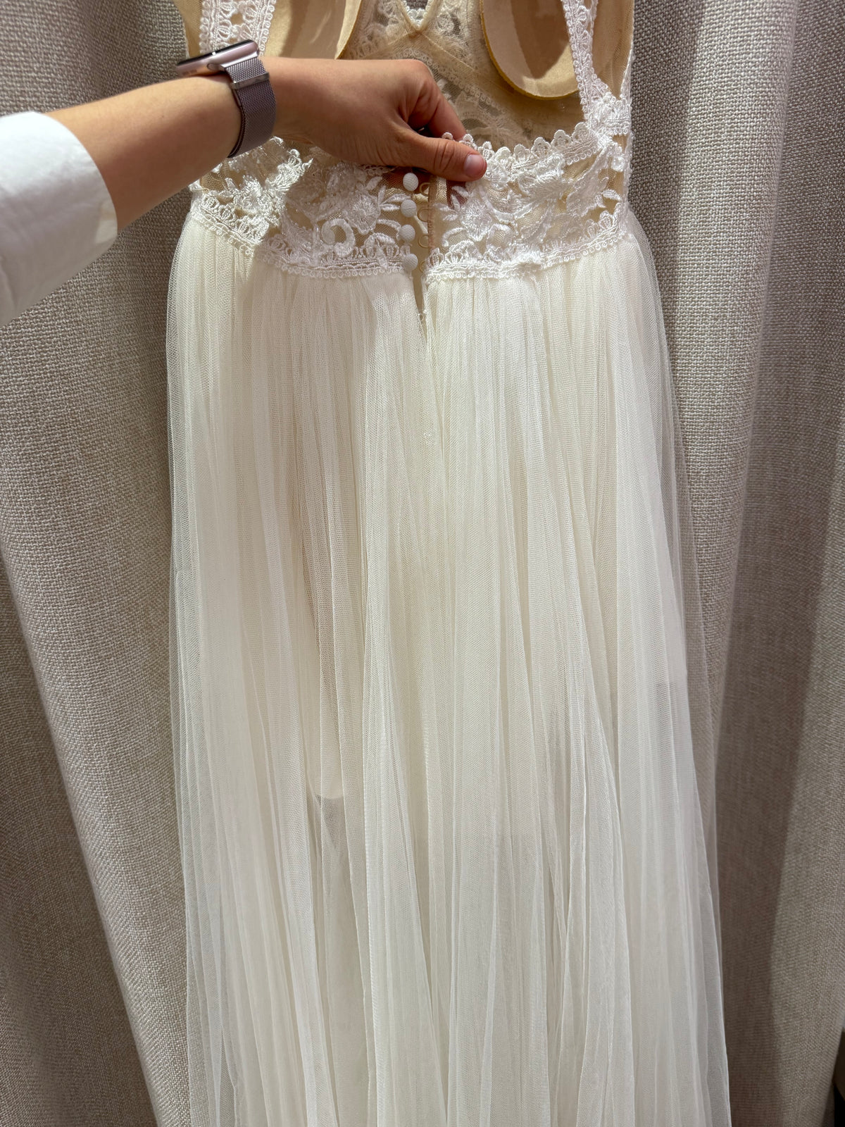 Robe pronovias T.36/38 blanche 10/06