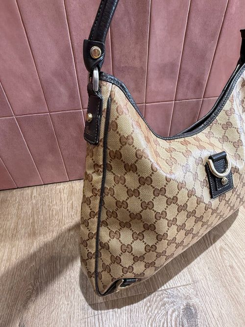 Sac Gucci beige toile enduite 03/06