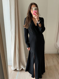 Robe longue Twinset noire T.M