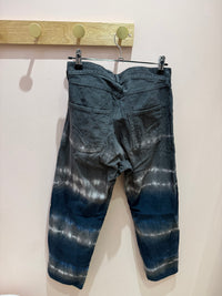 Love Pantalon Velours kaki bleu T.36