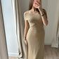 Robe dorée Morgan T.S