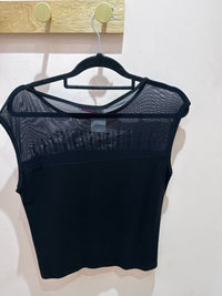 Débardeur strass Valinka Noir T.L