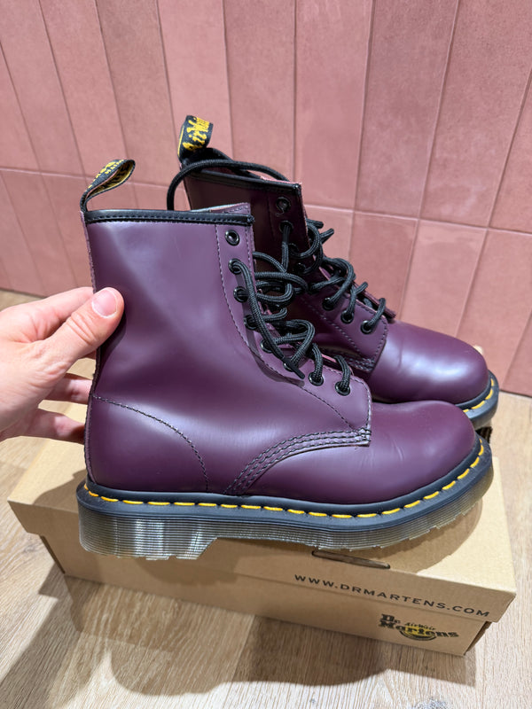 Bottines prune Dr. Martens T.37 26/09