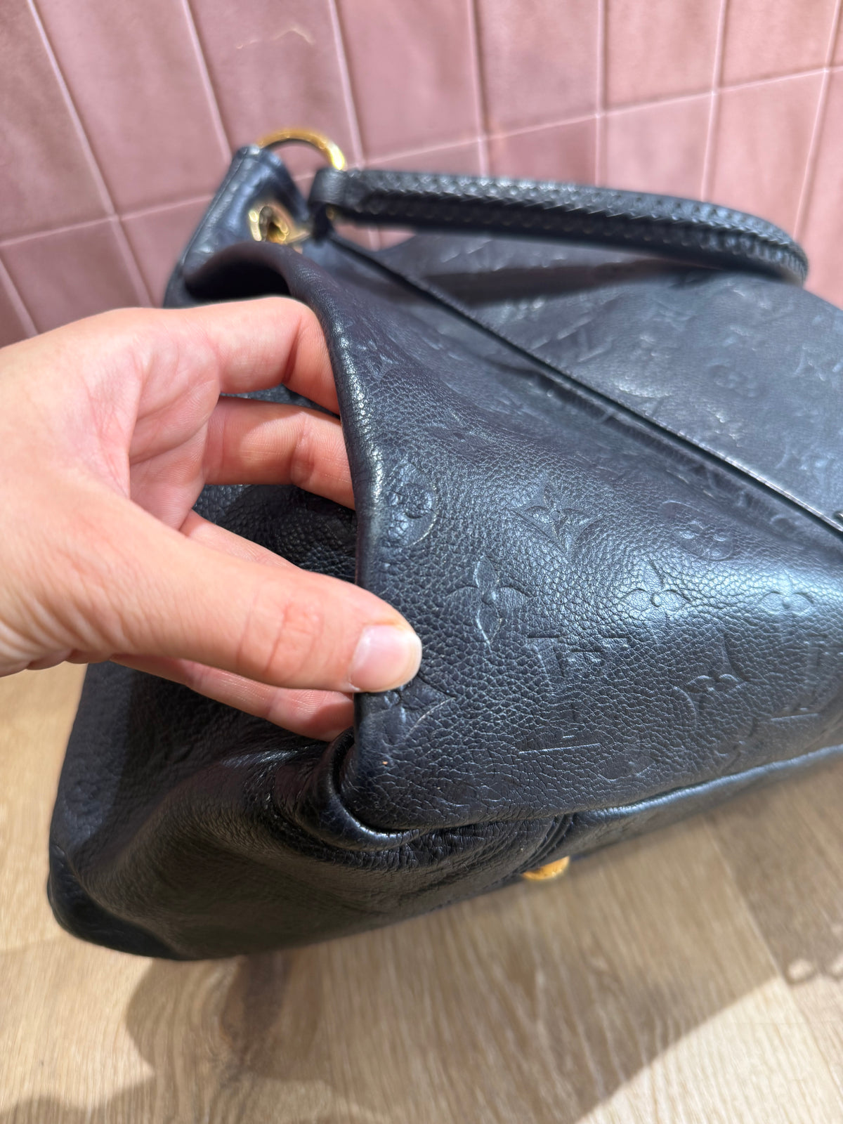 Sac Louis Vuitton empreinte MM Marine arsty 25/06