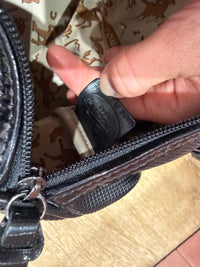 Sac noir brillant Longchamp TU