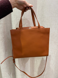 Sac marron cuir Les Georgettes