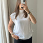 Top blanc ikks t.36