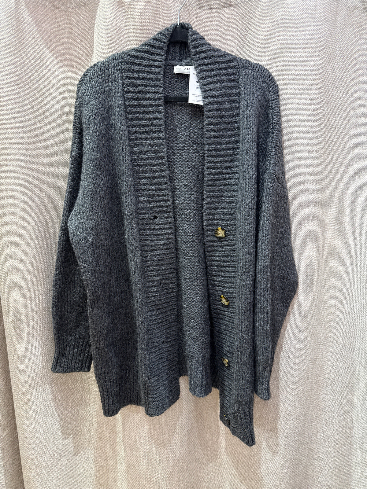 Gilet gris ZARA GRIS épais  T.M