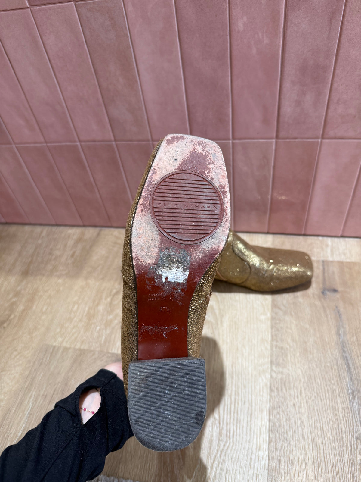 Bottines 37.5 Chie Mihara Or
