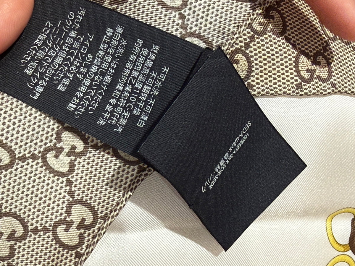 Foulard Gucci new panshine + boîte