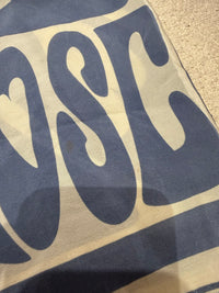 Foulard Moschino bleu T.U soie