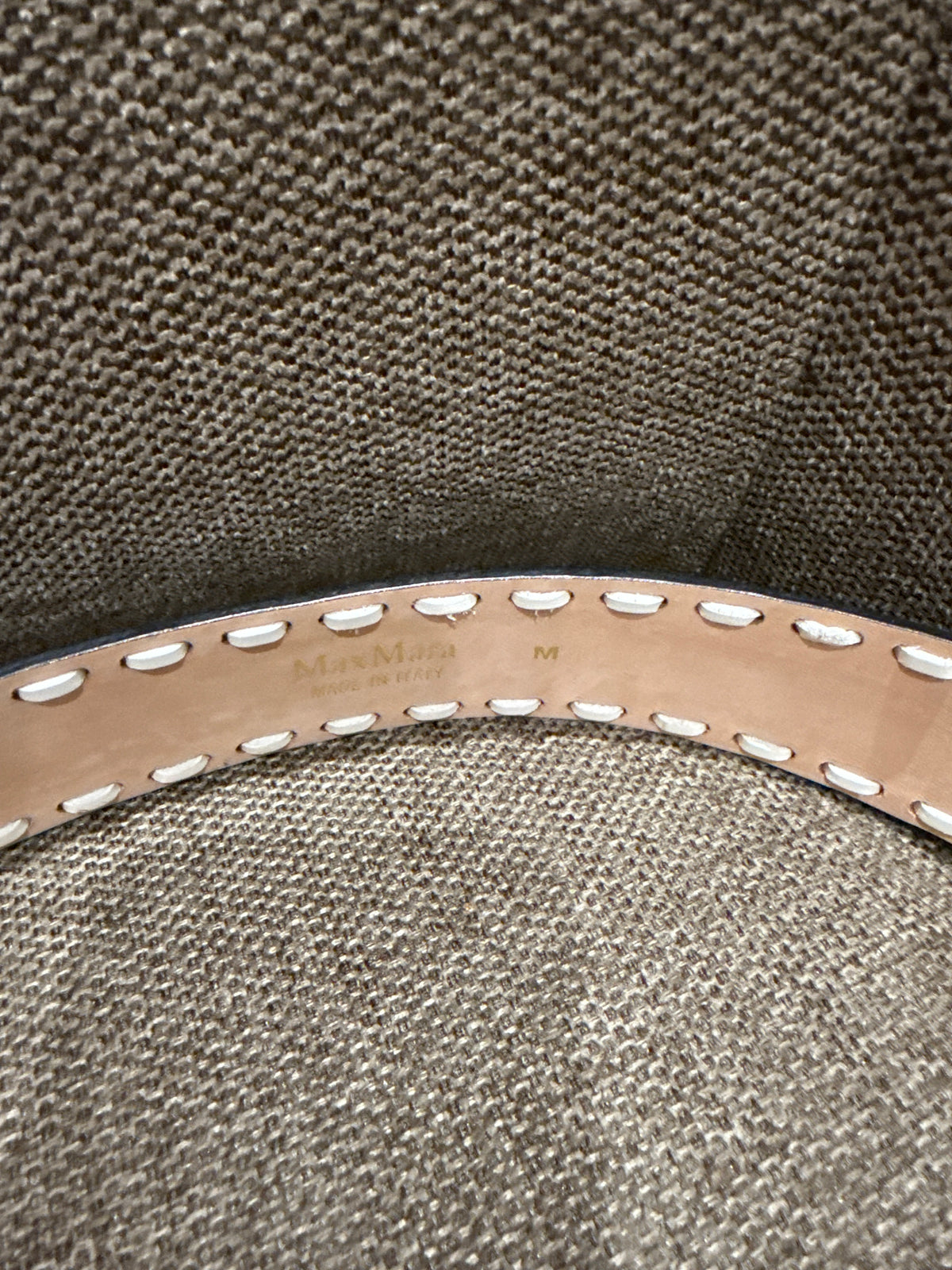 Ceinture en cuir Max Mara T.M