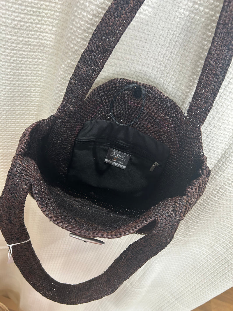 Sac en paille L’atelier du crochet