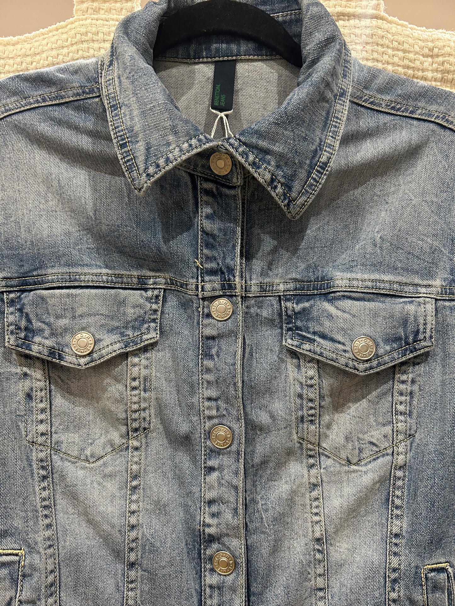 Veste en jean Benetton Taille M