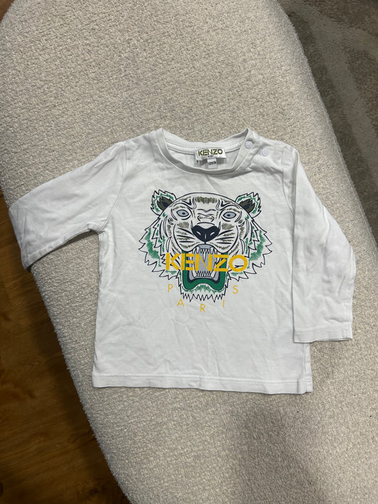 T-shirt manche longue enfant Kenzo Taille 12 mois