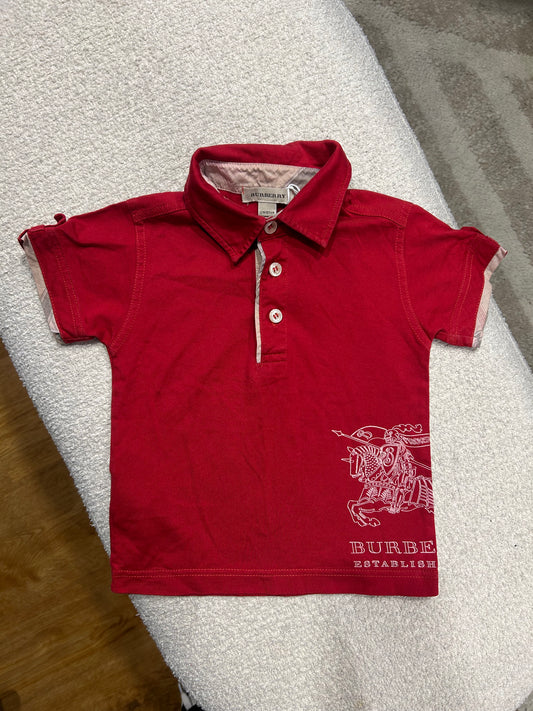 Polo enfant Burberry Taille 12 mois