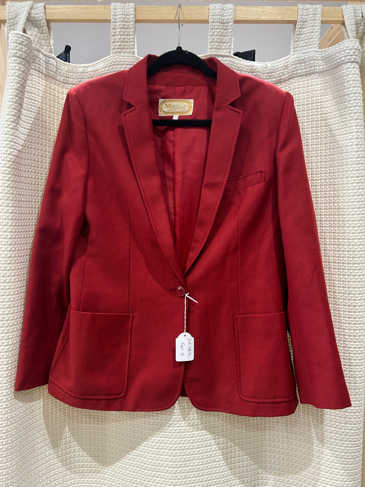 Blazer rouge Verdosa Taille 42