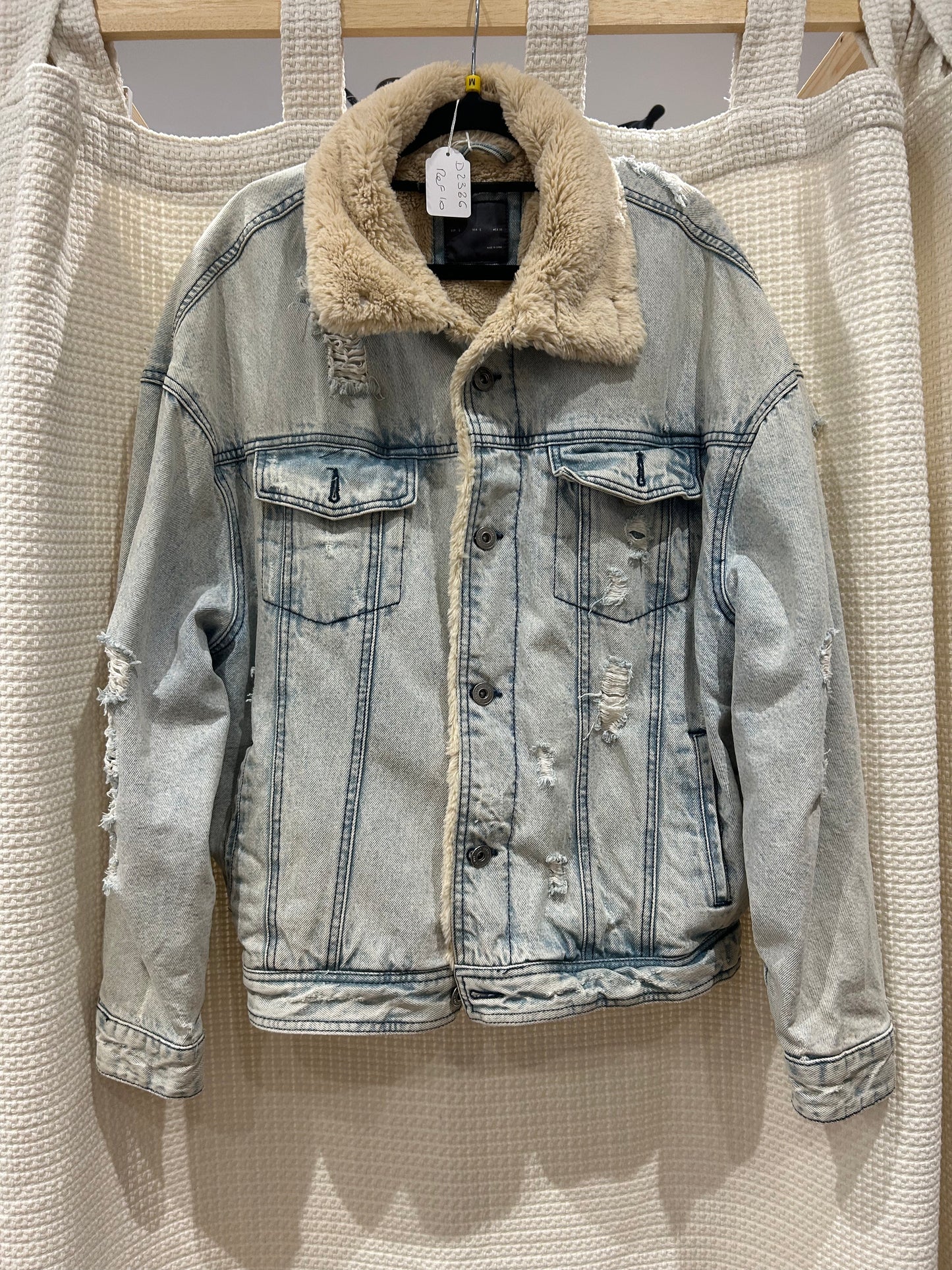 Veste en jean Zara Taille S/M