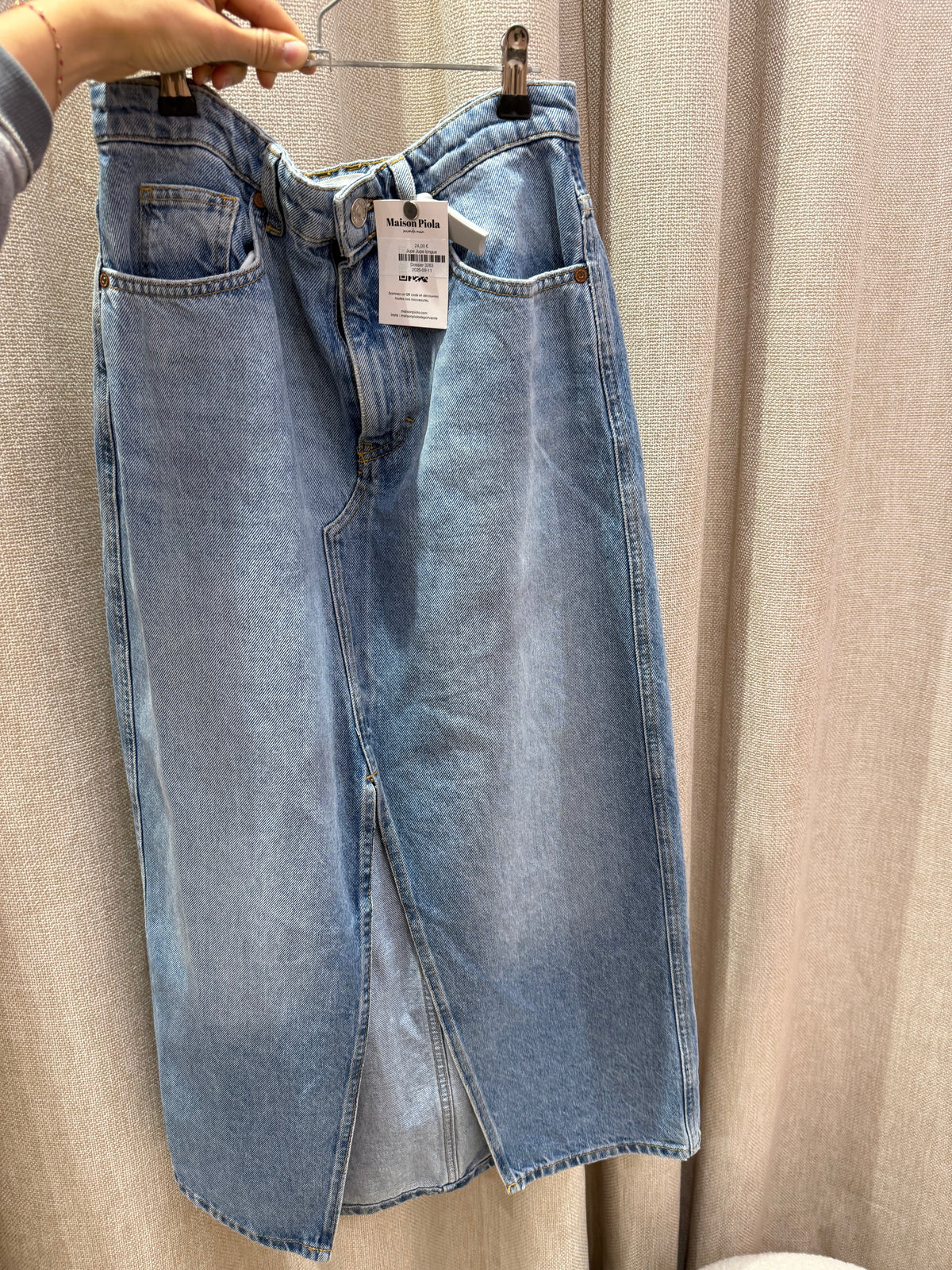 Jupe longue mango taille M