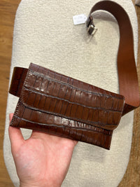 Pochette ceinture en cuir