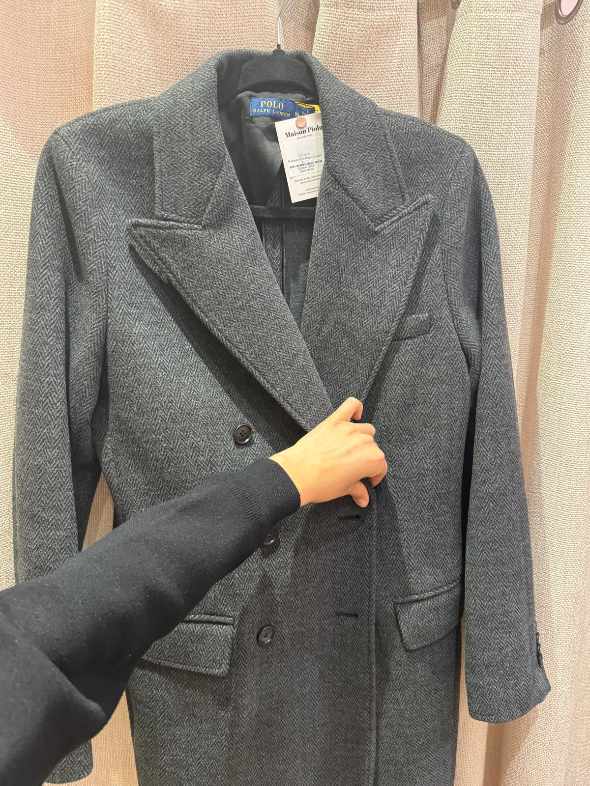 Manteau Gris Ralph Lauren T.L