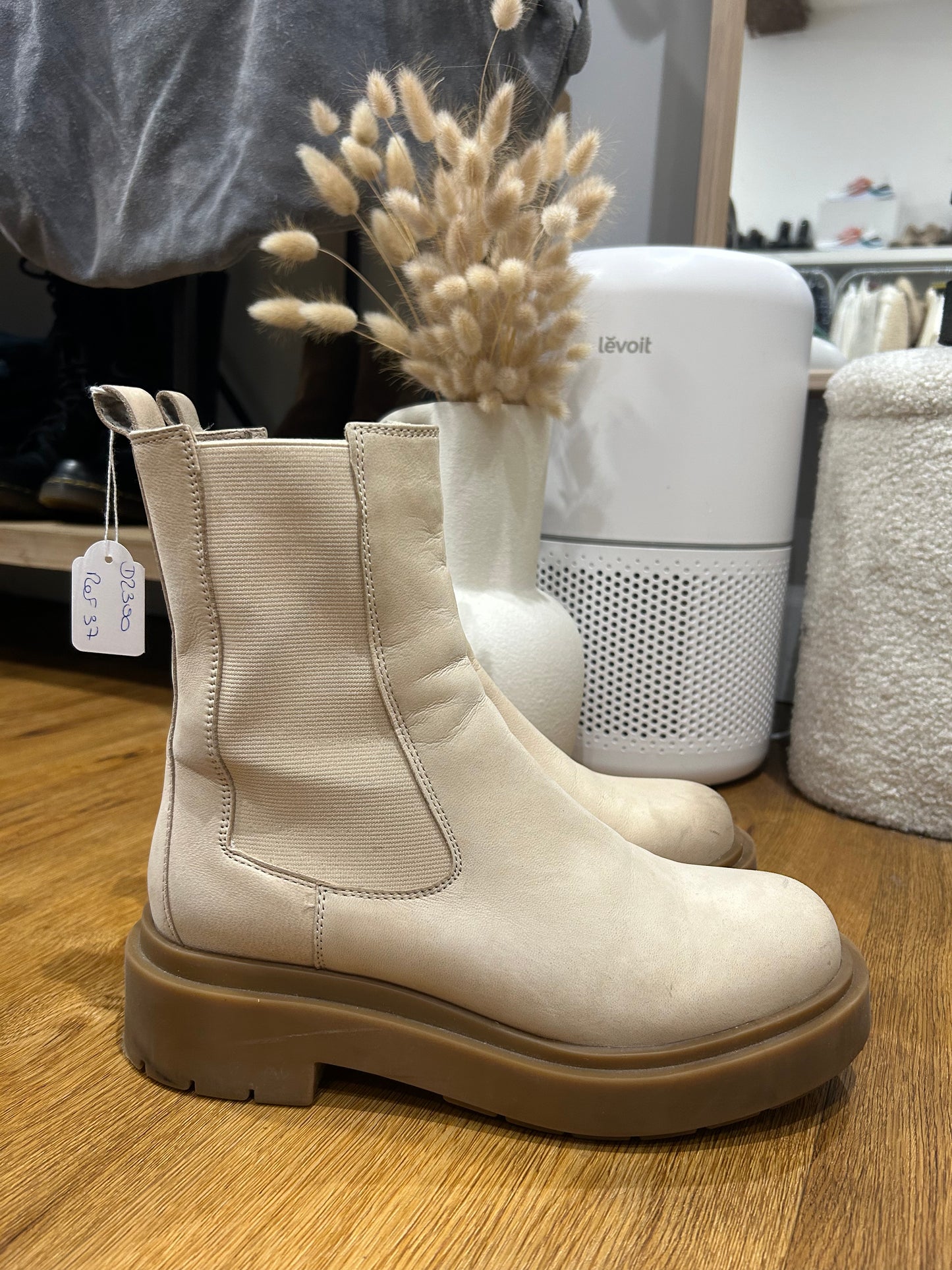 Bottines crème Taille 38/39