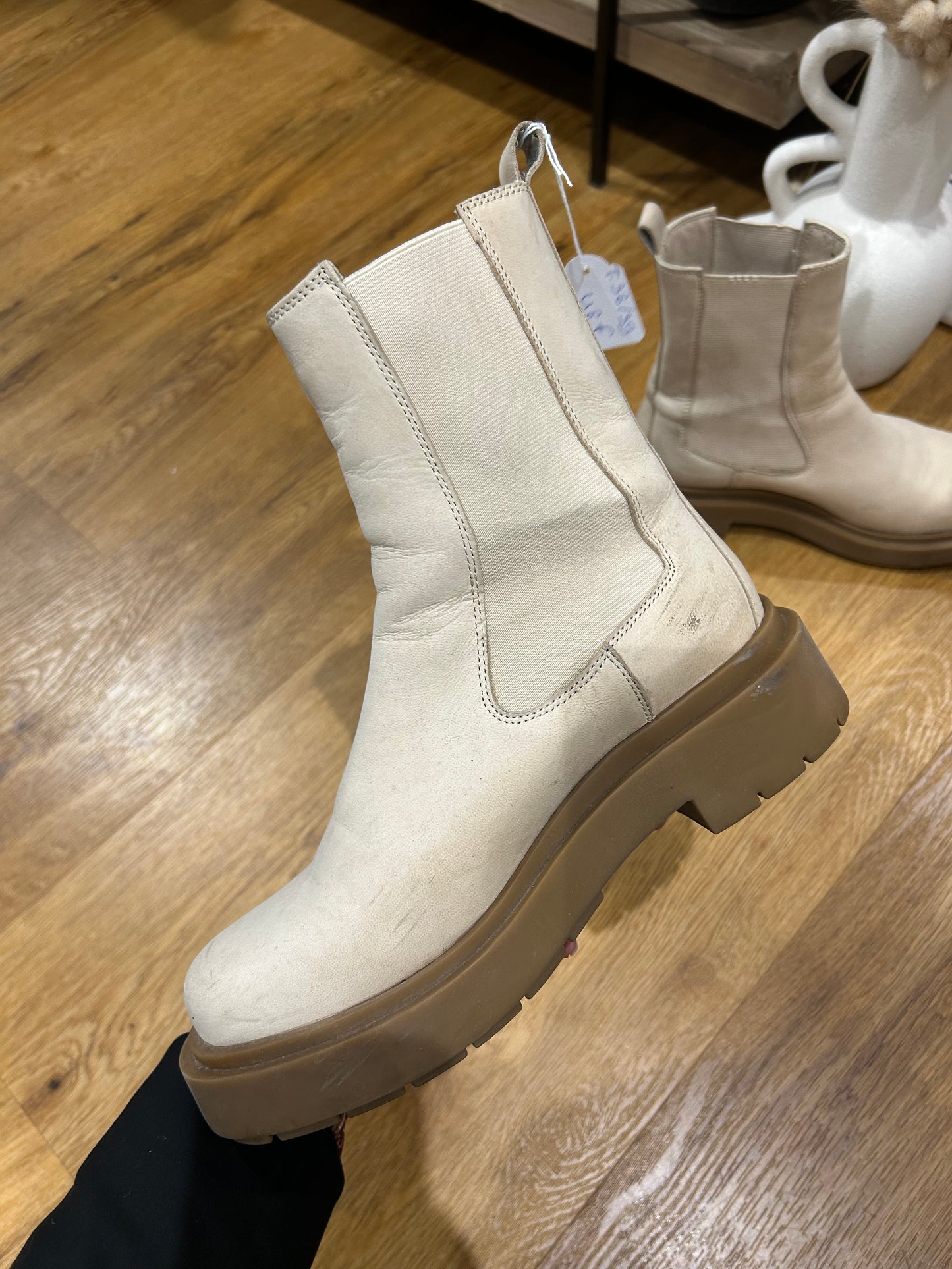 Bottines crème Taille 38/39