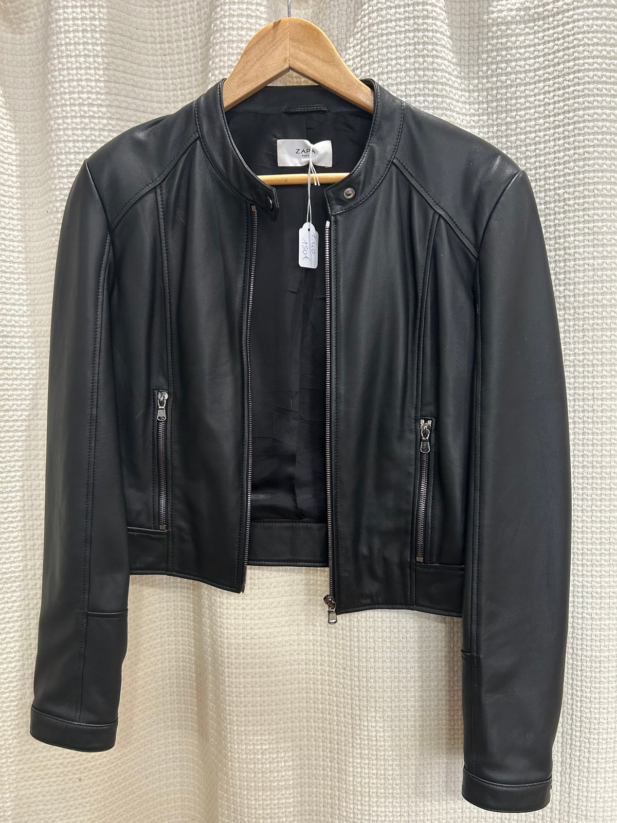 Veste en cuir Zapa Taille 40